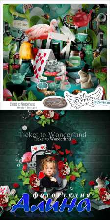 Scrap-kit "Ticket To Wonderland"