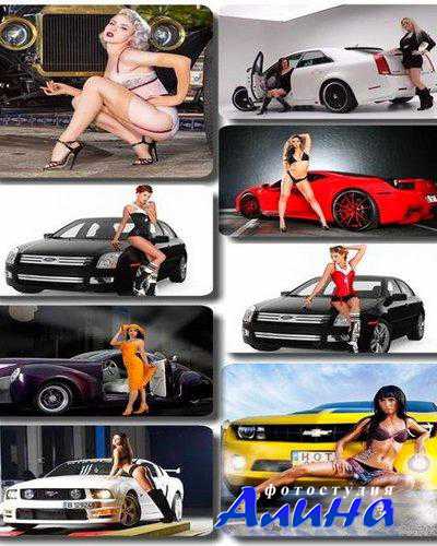 Обои Girls and Cars Wallpaper 2 Girls and Cars Wallpaper 2
