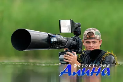 Шаблон для Photoshop - Профессиональный фотограф